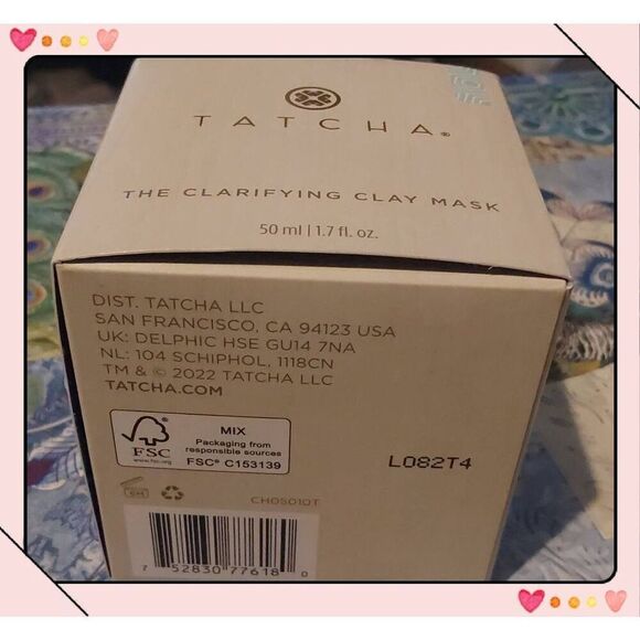 NIB~TATCHA The Clarifying Clay Mask~50ml/1.7 fl. oz.~$70 Retail Value - Picture 2 of 7